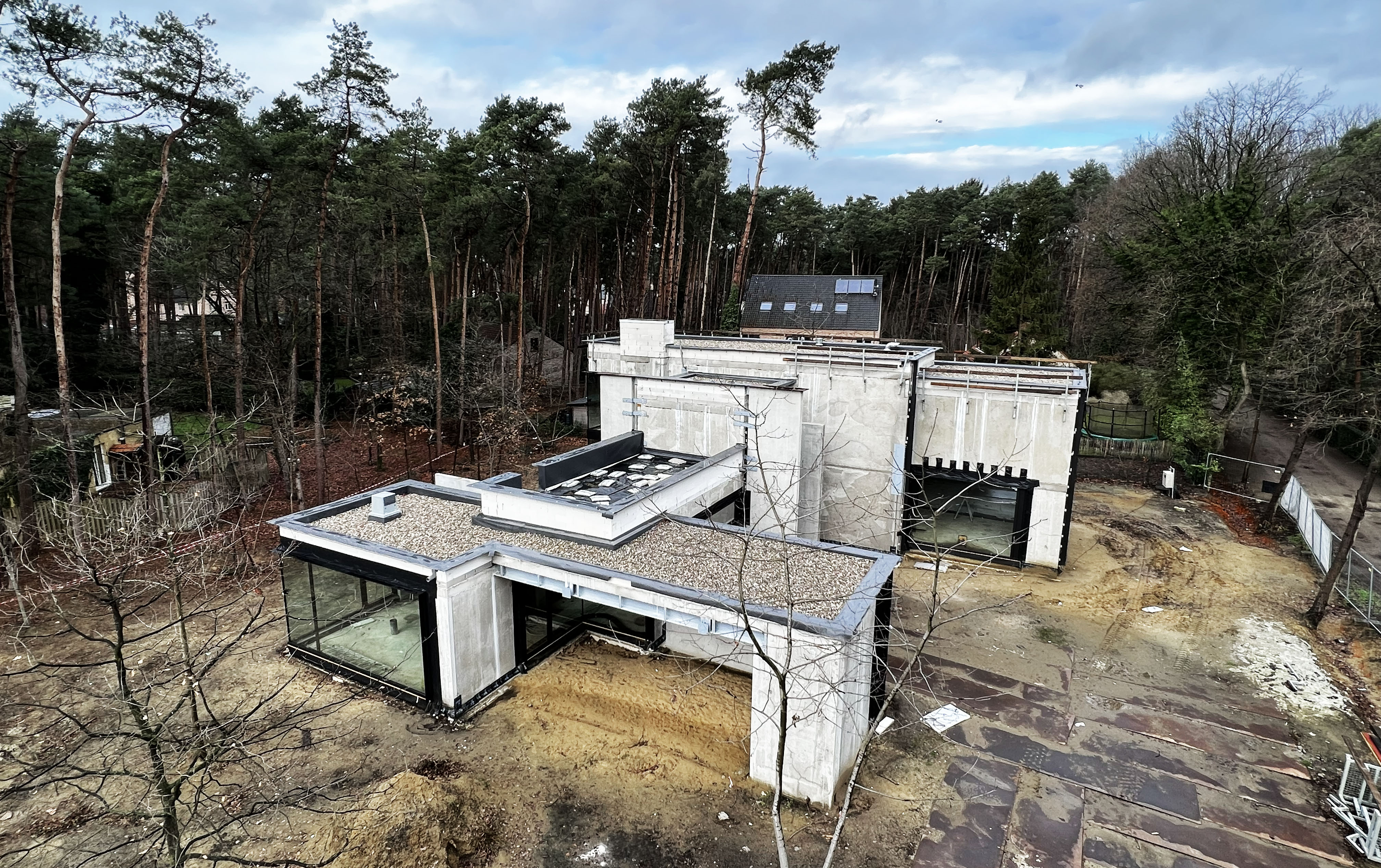 Prefabbeton woning met open architectuur